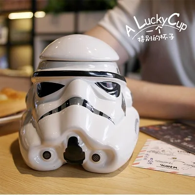 OUSSIRRRO Star Wars кружка R2D2 BB Дарт Вейдер 3D чашка для кофе и напитков высокотемпературное производство керамики - Цвет: 2