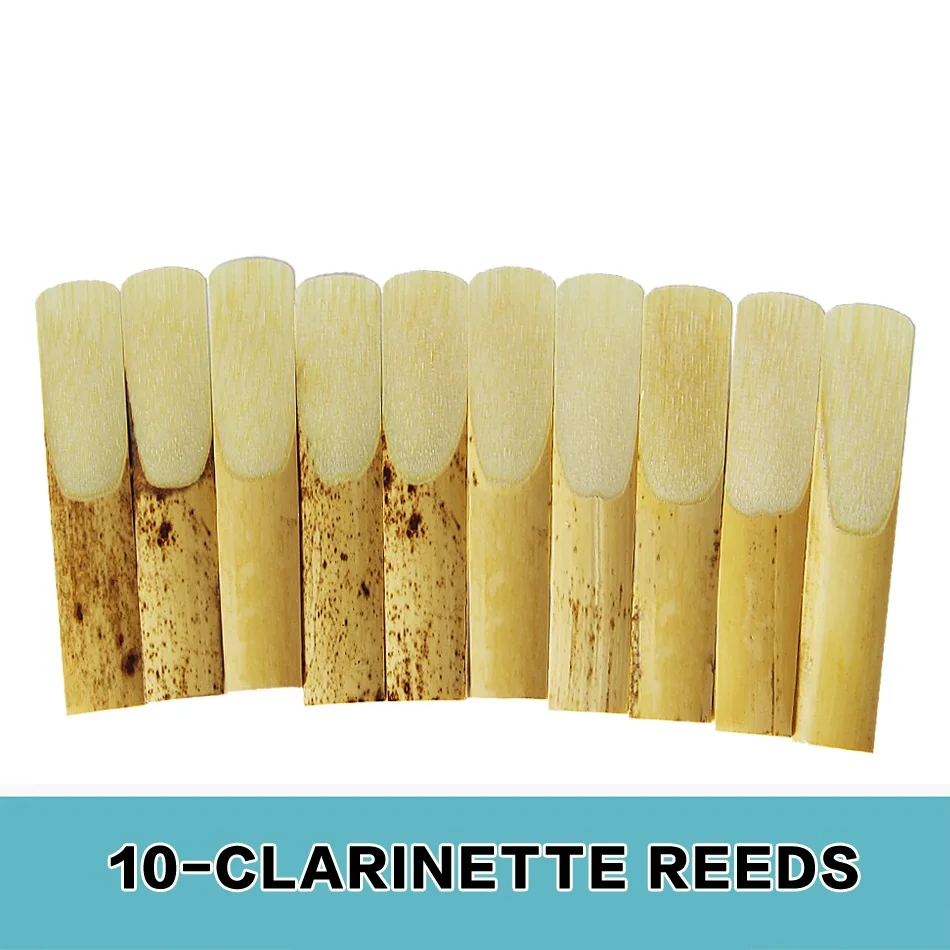 Clairnet Parts Accessories XINZHONG 2 1/2 Clarinet Reeds Bamboo Clarinette 10pcs/box | Спорт и развлечения