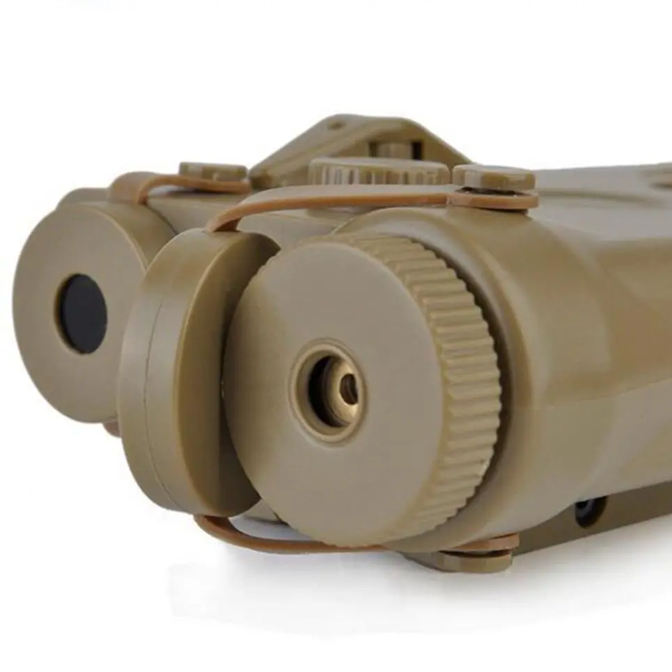 Тактический Airsoft AN/PEQ 2 Батарея чехол красный лазерный версия без функции PEQ