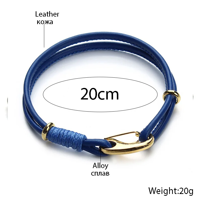 Браслет из овечьей/овечьей кожи 9 цветов | Украшения и аксессуары