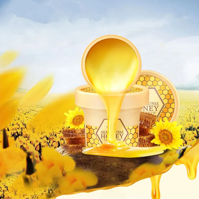 Маска для рук с молоком медом парафином увлажнение отбеливание кожи| |