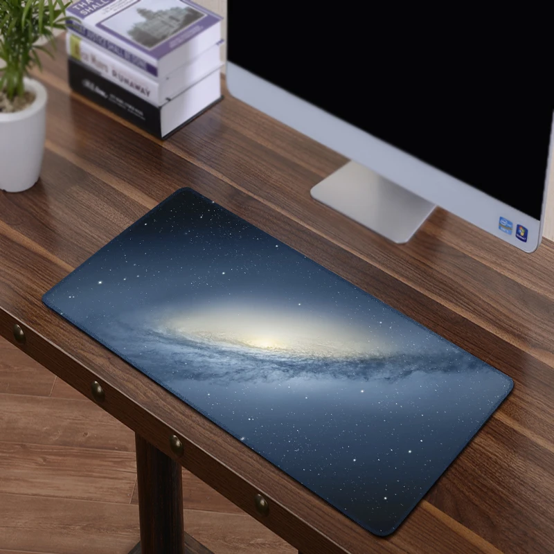 FFFAS 70x30 см XL большой красивый Романтический Звездное небо Мышь Pad Ультра мягкий натуральный каучук Игры Геймер игровая игровые коврики и чехлы коврик
