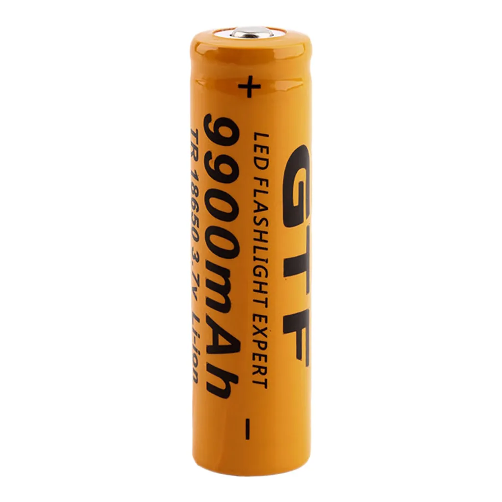 10 шт GTF 18650 9900mAh перезаряжаемая литиевая батарея для фонарика, игрушечный фонарь, 18650 аккумулятор, перезаряжаемая батарея