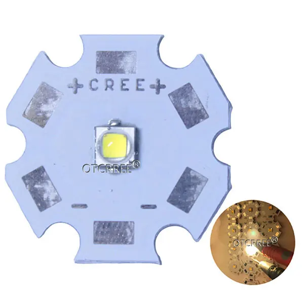 1 шт. Cree XPG2 светодиодный XP-G2 1-5 Вт светодиодный излучатель холодный белый 6500 к нейтральный белый 4500 к для фонарика/прожектора/лампы - Испускаемый цвет: Warm White 3000K