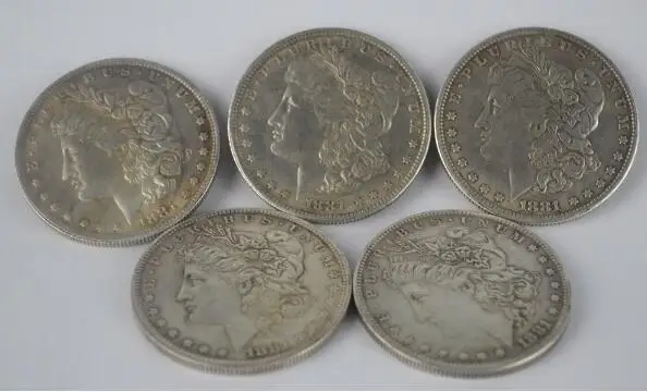 50 шт./лот волшебная монета из стали Morgan Dollar (3 8 см Dia) волшебные трюки сцена