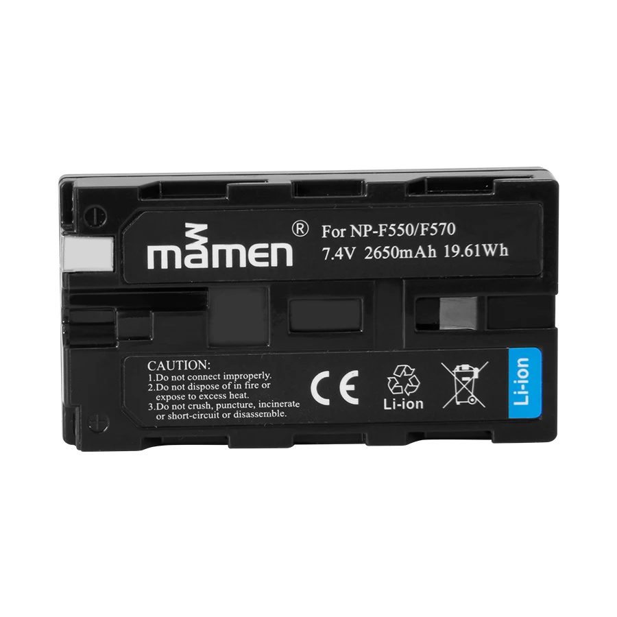 Mamen 3 шт. Перезаряжаемые NP-F550 NP F550 F570 NPF550 NP-F570 цифровой Батарея для sony F330 F530 RV100 RV200 CCD SC5 SC55 батареи