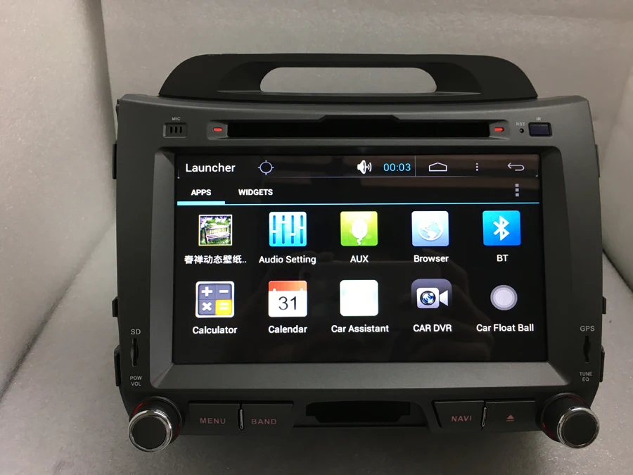 HD 1024x600 2 DIN для Kia Sportage R 2010-2014 4 ядра Android 6.0 автомобиль DVD GPS навигации видео плеер