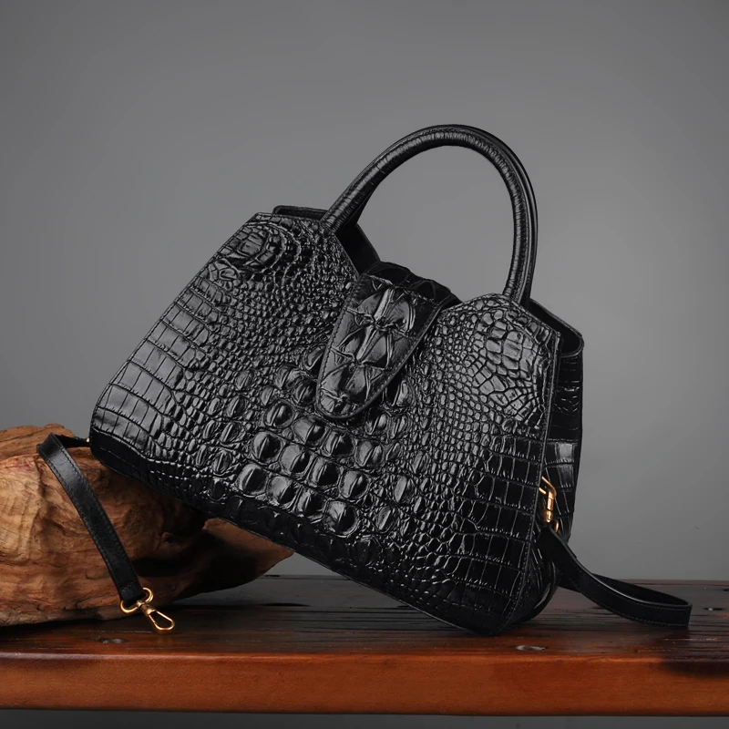 Сумка женская из кожи крокодила ручная работа|leather bags women|genuine leather baggenuine bag woman |