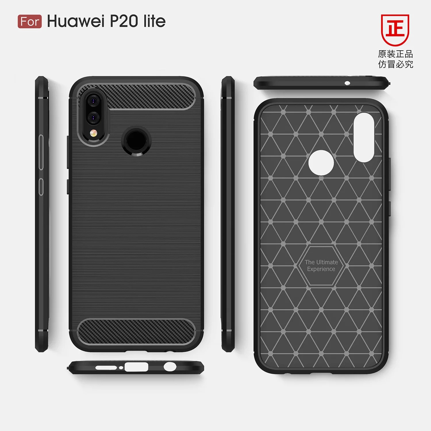 Мягкий чехол из углеродного волокна для Huawei Nova 3 3i 3e Y5 Y6 Y9 2018 P20 Lite Plus Honor 8X Max NOTE 10 Play 9