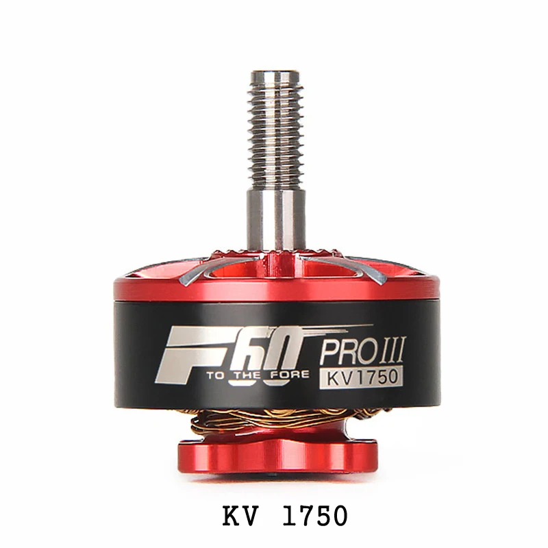 4 шт. T-motor F60 PRO III 1750KV 5-6S 2500KV 2700KV 3-4S CW резьба бесщеточный двигатель для