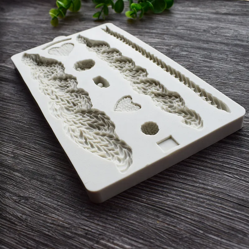 Свитер Fondant (сахарная) впечатление коврик силиконовые формы для трафарет