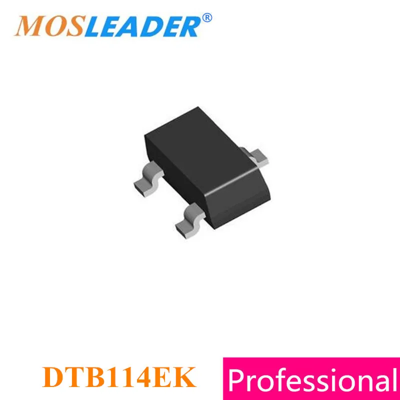 Mosleader DTB114EK T146 SOT23 3000 шт. DTB114E DTB114 PNP digital trans высокое качество|trans| |