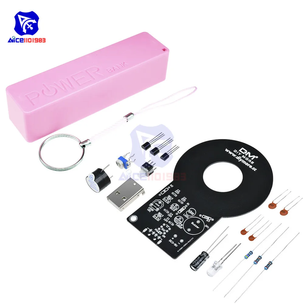 Комплект металлоискателя DIY электронный комплект постоянного тока 3 в 5 60 мм