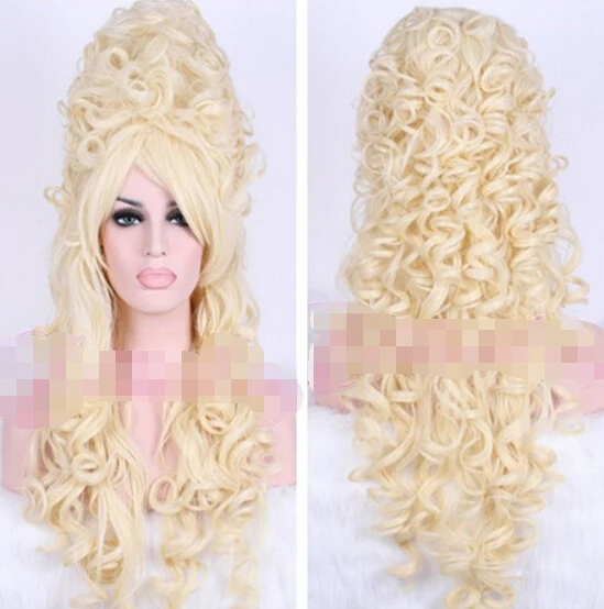 Parrucca парик жаропрочных волос Партии быстрая доставка&gt&gt&gt Мария Антуанетта