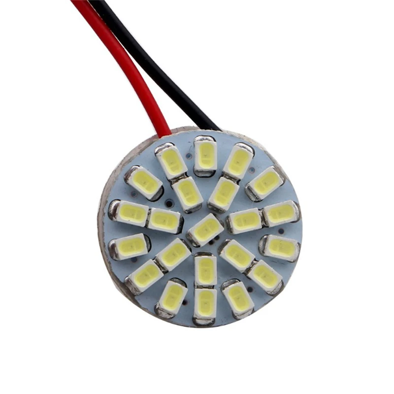 KEYECU 20 шт. яркий белый T10 1206 22-SMD Светодиодная панель купольная лампа автомобильная