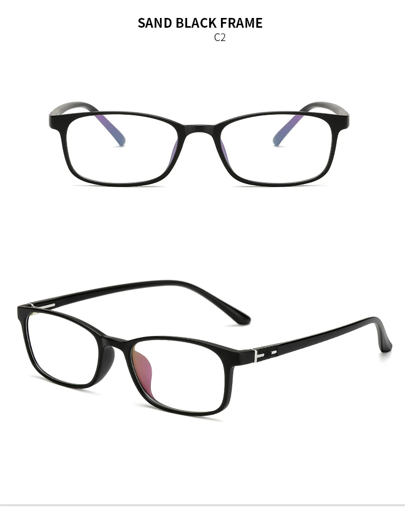 

DesolDelos 2019 New Arrival High Quality TR90 Glasses Clear Fashion Myopia Glasses No Degree Clear Optical Eyewears