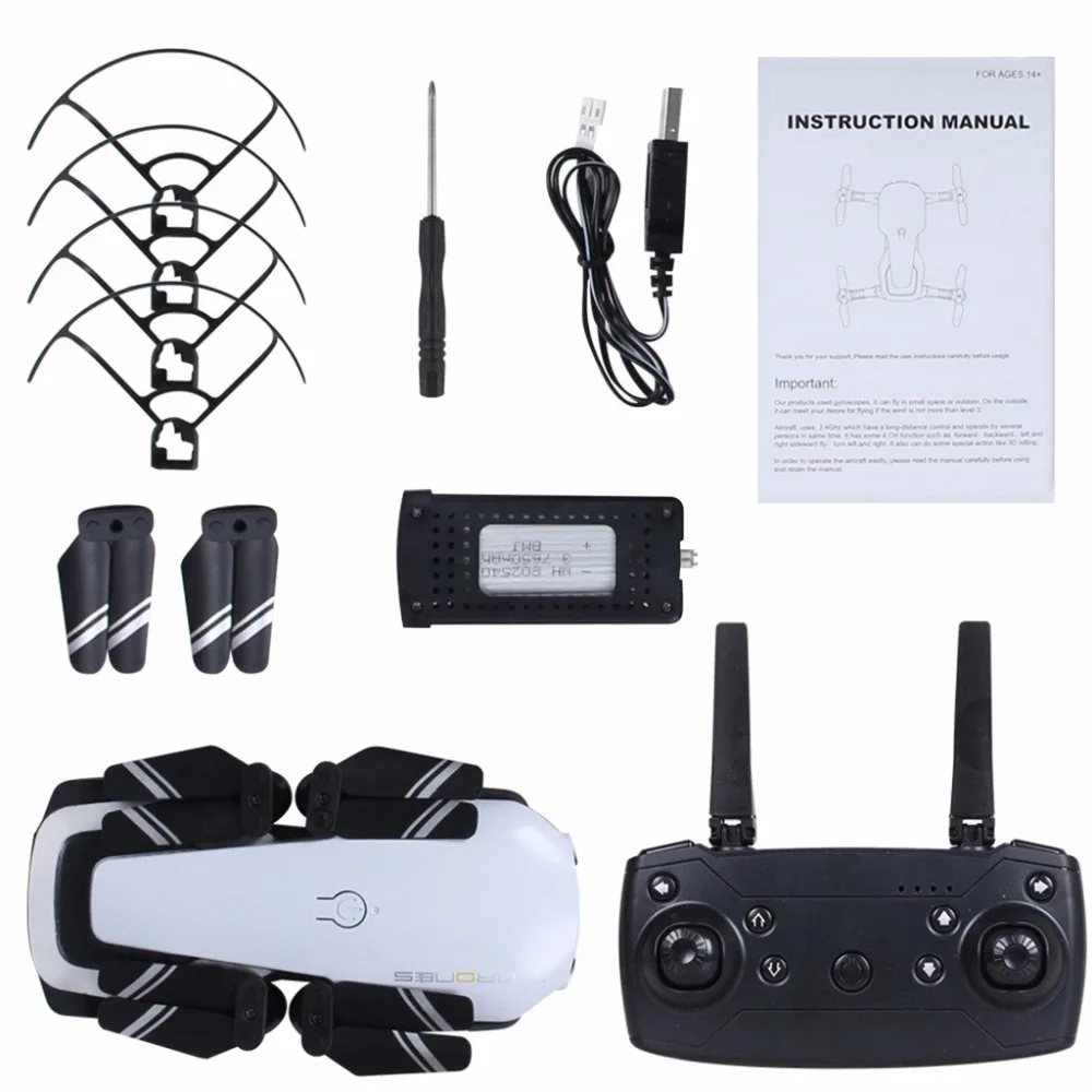 Оригинальный JD602S 2 4G 4CH 6Axis RC Дрон Квадрокоптер вертолет с HD Wifi оптическим потоком