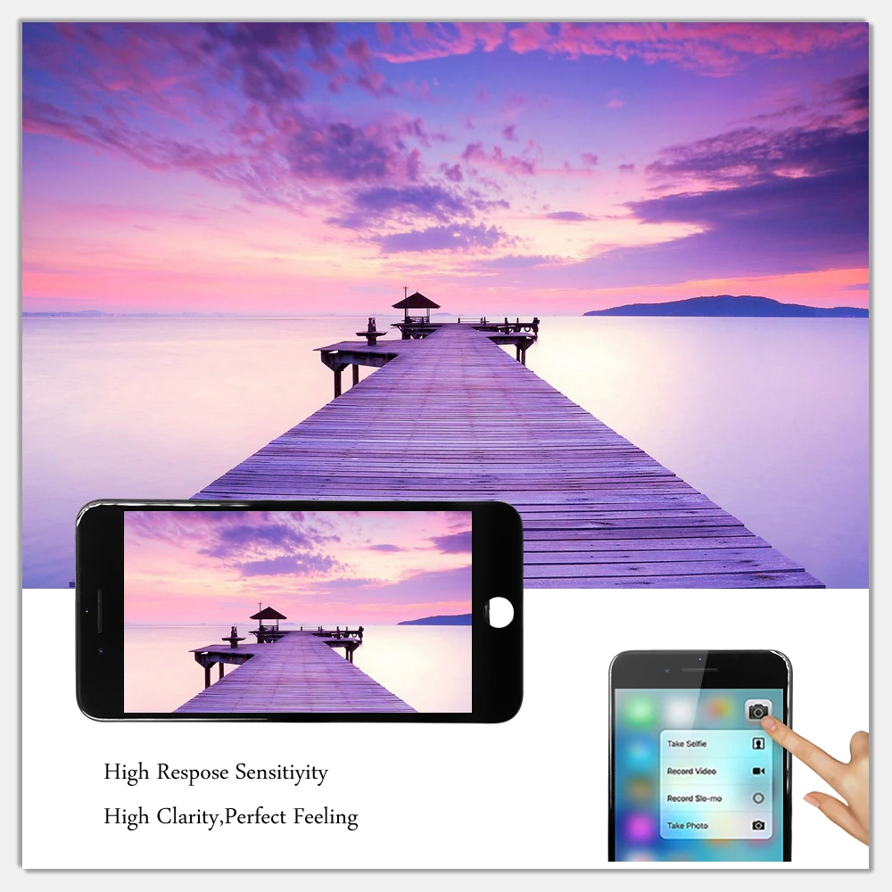 Для iPhone 6 ЖК дисплей с сенсорным экраном дигитайзер сборка для замена экрана