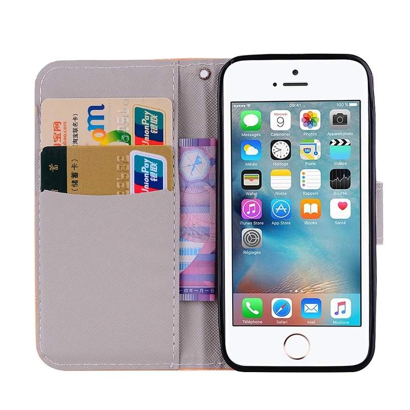 Чехол для телефона чехол Rabat Pour iPhone 5 5S SE 6 6S 7 8 X XS Plus XR Max Cat с откидной крышкой Hoesje |