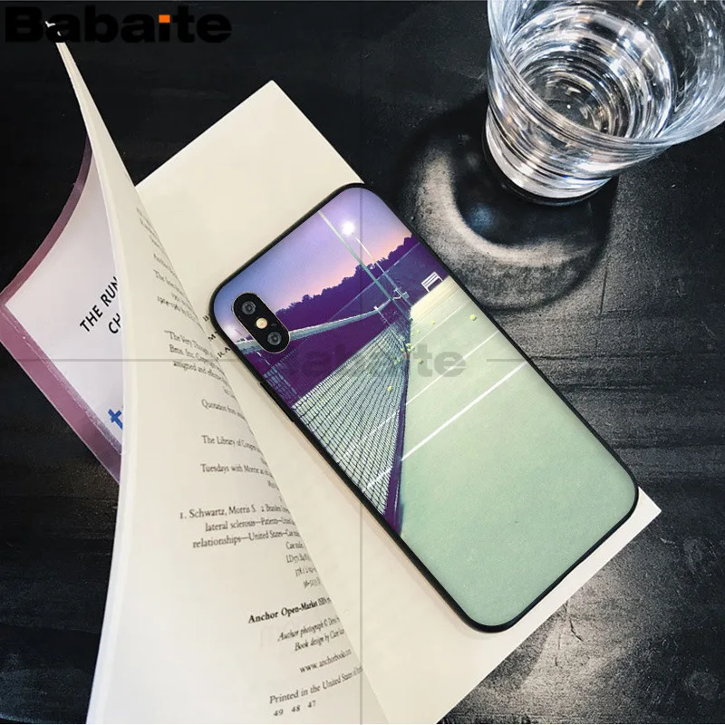 7 Babaite спорта тенниса рукоделие принт рисунок телефона чехол для Apple iPhone 8 7 6 6S Plus X XS MAX 5 5S SE XR чехол - Цвет: 7