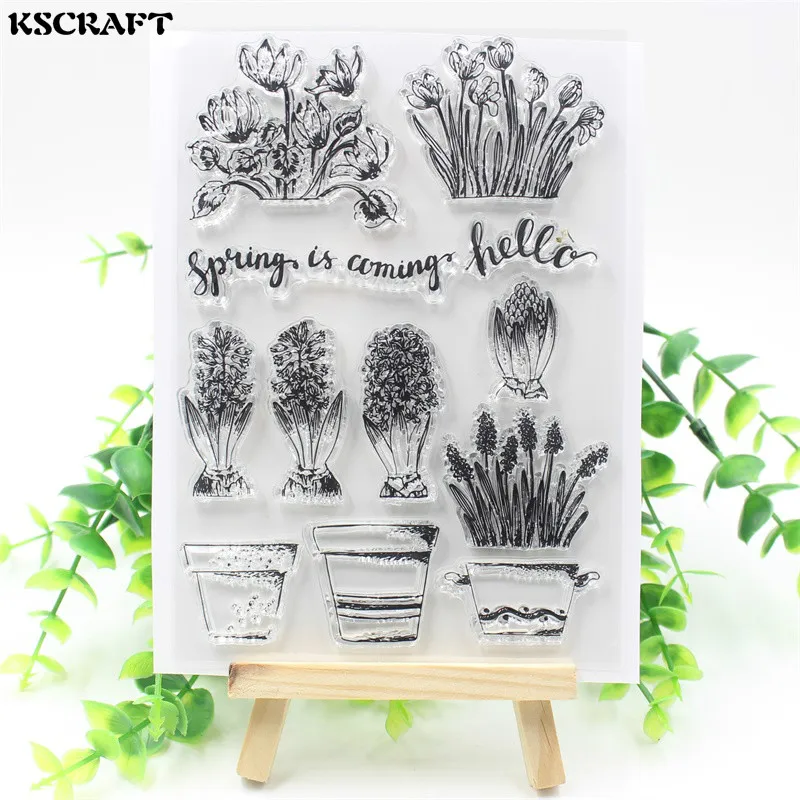 Прозрачный силиконовый штамп/печать для скрапбукинга/фотоальбома 091|clear