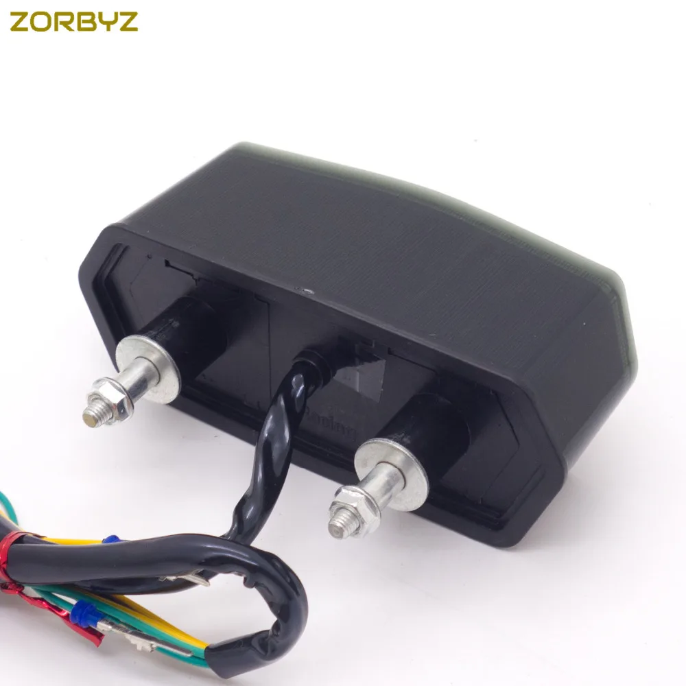 ZORBYZ дым светодиодный задний фонарь стоп сигнал поворотник &quotбегущая вода&quot