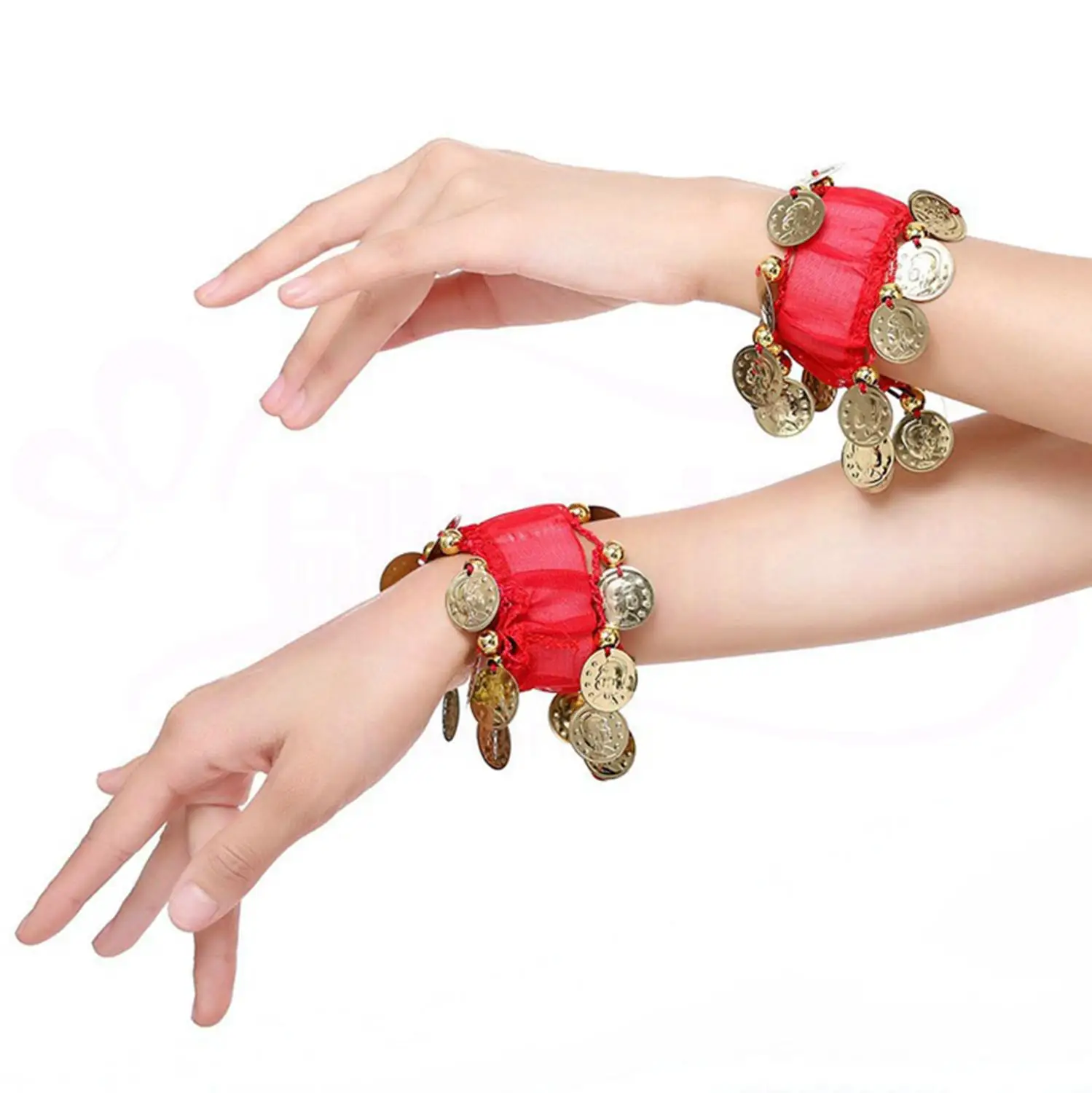 Шифоновый браслет на запястье для танца живота 2 шт./лот| |