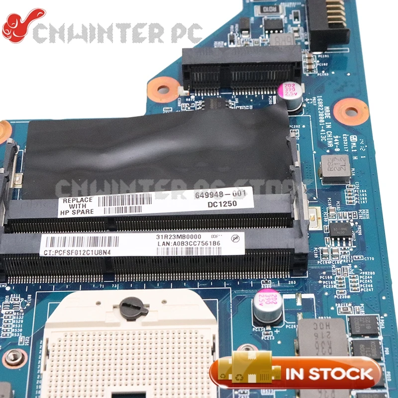 NOKOTION DA0R23MB6D0 649948 001 основная плата для Hp Pavilion G4 G6 G7 материнская ноутбука FS1