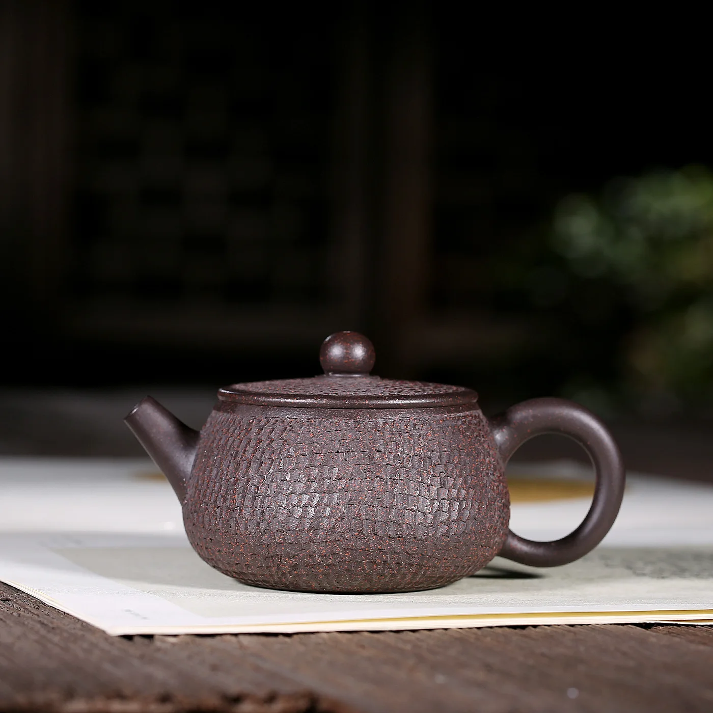 

Teapot Yixing Black Gold Just Full Manual Starry Sky Teapot Kungfu Online Travel Tea Set Gift Infusion Of Tea Kettle Wholesale