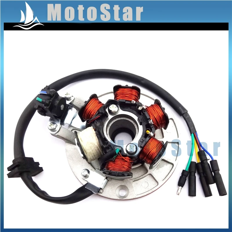 Магнитный статор двигателя с светильник для китайского YX 140cc Pit Dirt Motorcycle PitsterPro Stomp