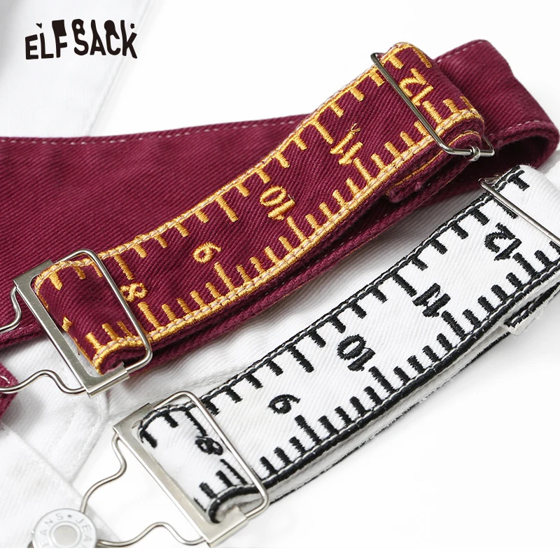 Женское джинсовое платье из хлопка ELF SACK белые дамские платья А силуэта без