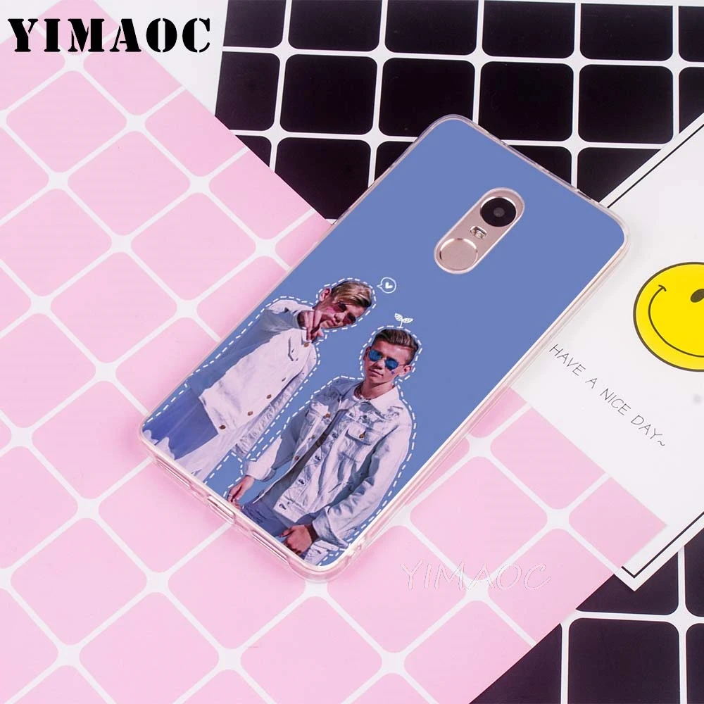YIMAOC Marcus&ampMartinus brothers Case for Xiaomi Redmi 6 4X 5A 4A S2 Note 4 5 Pro Plus Mi 8 9SE A2 A1 MiX 2S MAX 3 |