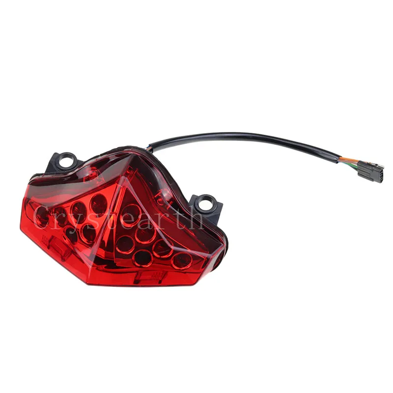 Задний стоп сигнал сигналы Интегрированный Светодиодный светильник для Kawasaki ER6N