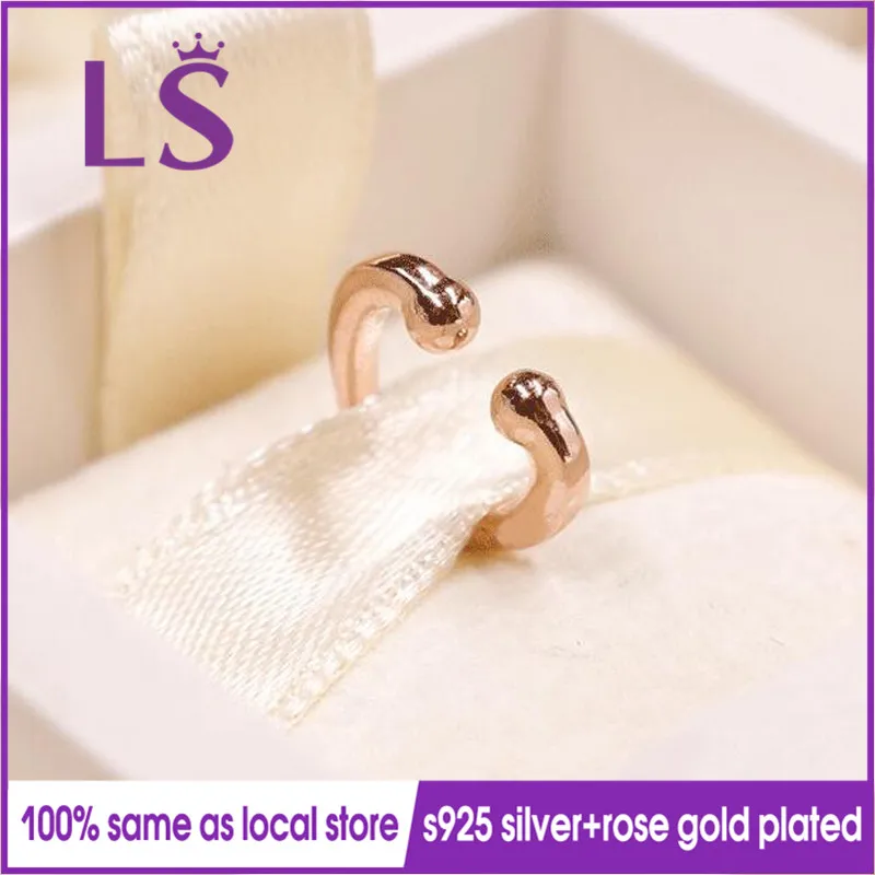 LS 2018 осень Новое поступление Роза Открытое сердце ушные манжеты для женщин DIY