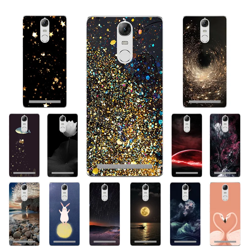 for Lenovo Vibe K5 Note Pro A7020 Golden Printing K52t38 A7020a40 A7020a48 K52E78 Phone Cases |