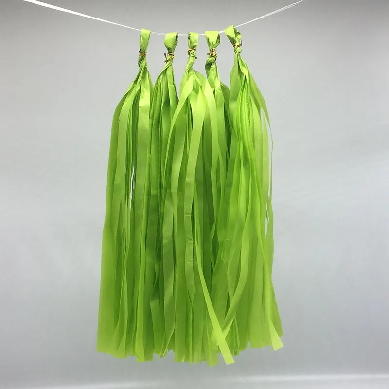 Fruit green 25*35 см бумажный баннер с кисточками на день рождения, свадьбу, вечеринку, день рождения ребенка, рождественские праздничные шары, украшение для одного года - Цвет: Fruit green