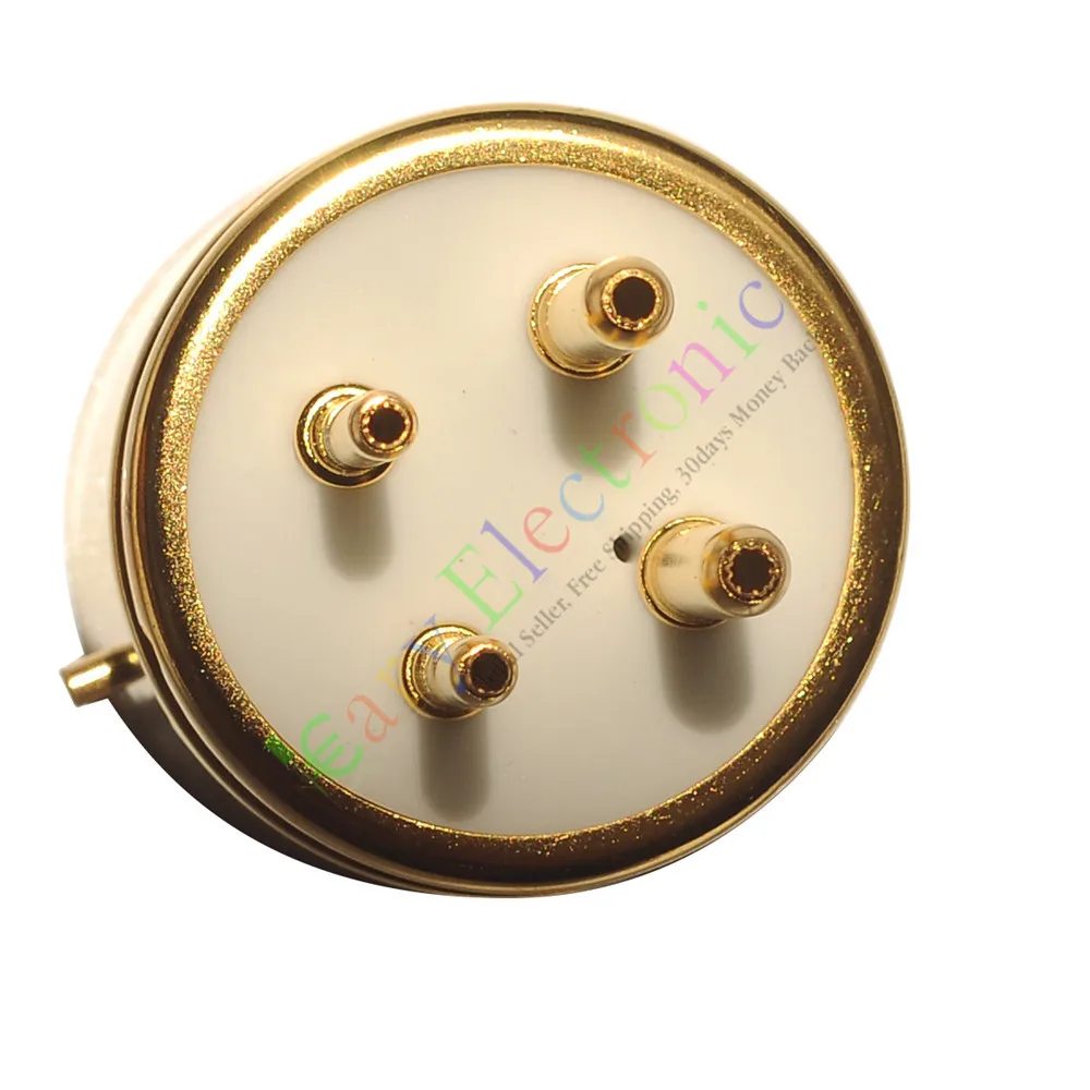 Оптовая и розничная продажа 50 шт. 4 контактная Золотая Керамическая вакуумная