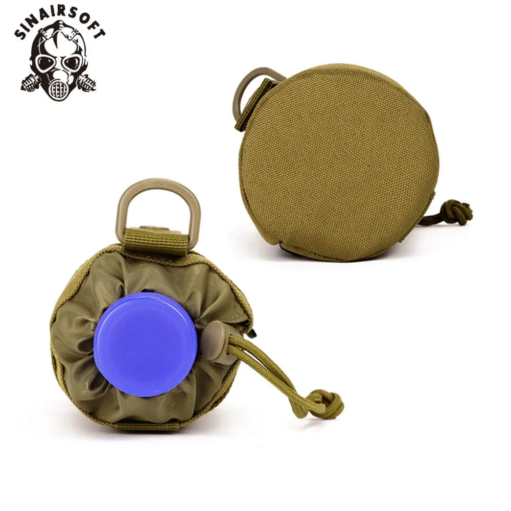 SINAIRSOFT система MOLLE армейская прочная бутылка для воды D-образный держатель сумка