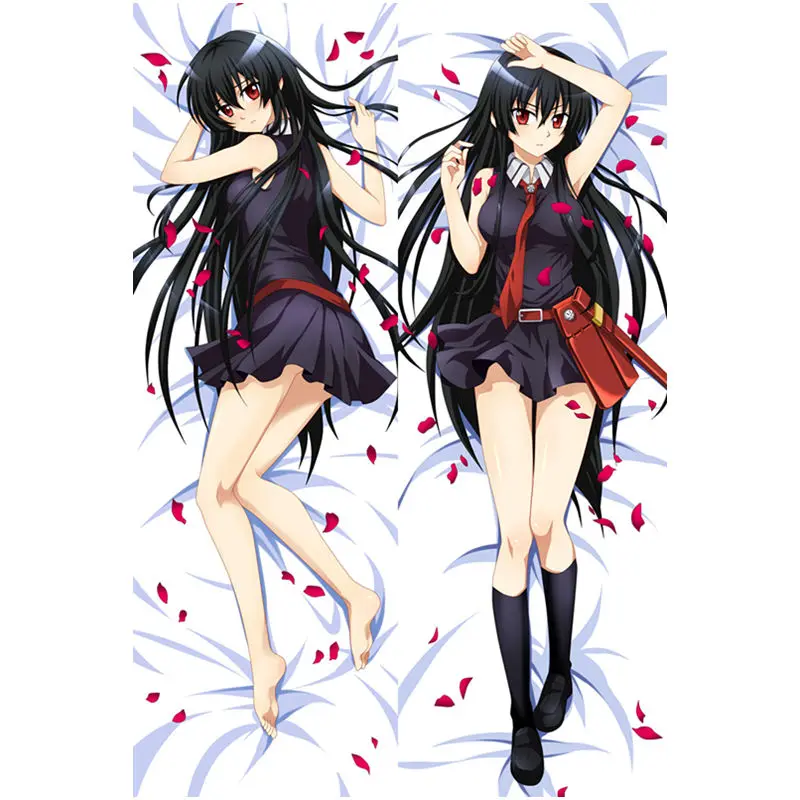Polyester Аниме игры анимэ Akame ga Kill новая песня Наволочки Dakimakura Чехол сексуальные девушки 3D двухсторонняя постельные принадлежности обниматься тела Чехол - Цвет: Polyester