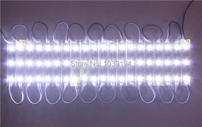Высокояркие светодиодные модули 12 В 5630 SMD 3 светодиодный модуль теплый белый