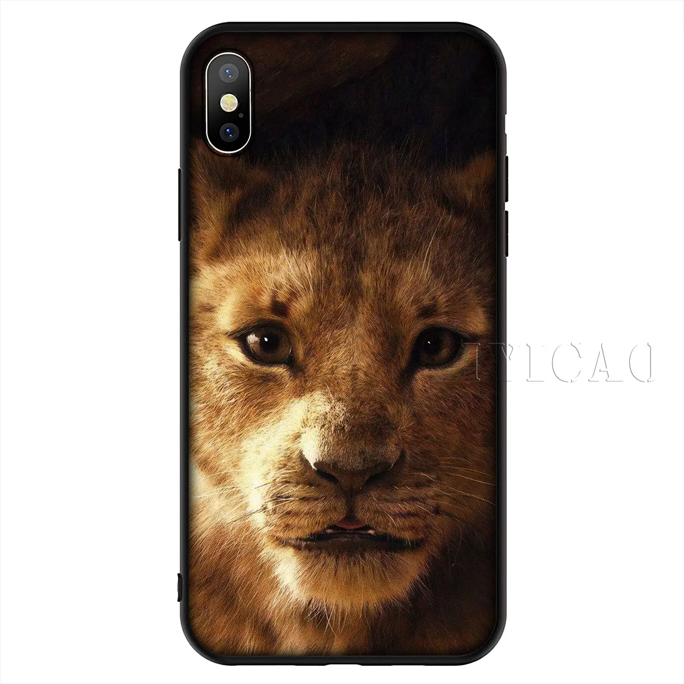 4 YIMAOC мультфильм Король Лев Мягкий силиконовый чехол для телефона для iPhone XR X XS Max X 6 6S 7 8 Plus 5 5S SE черный ТПУ чехол - Цвет: 4