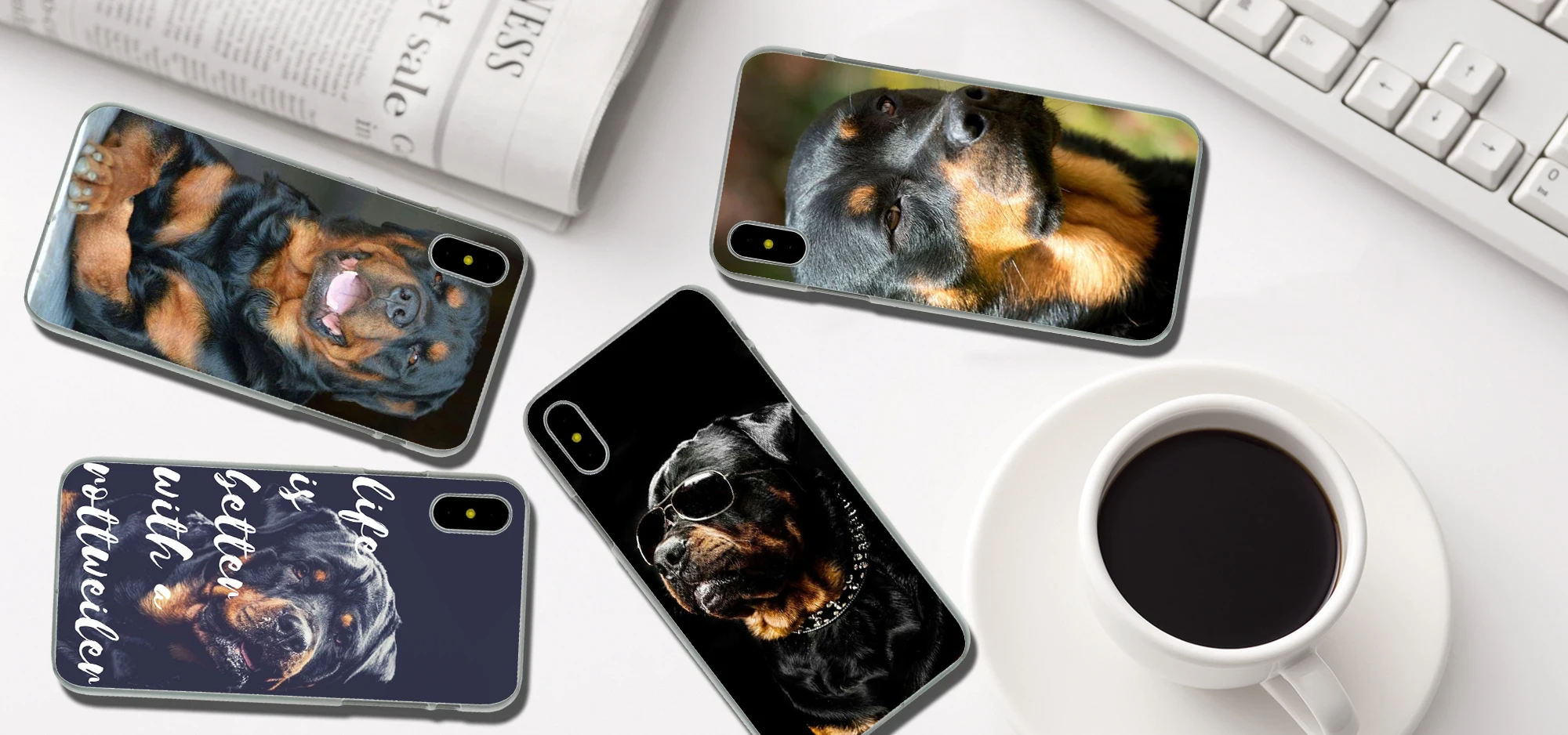 Lavaza Ротвейлер Собака lovelyжесткий чехол для телефона для iPhone XR X XS 11 Pro Max 10 7 8 6 6S 5 5S SE 4S 4
