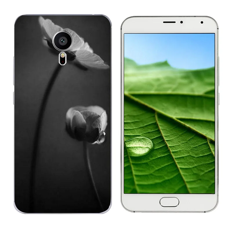 Чехлы для Meizu MX5 чехол 5 дюйма мягкий силиконовый из ТПУ Mx с треугольным принтом