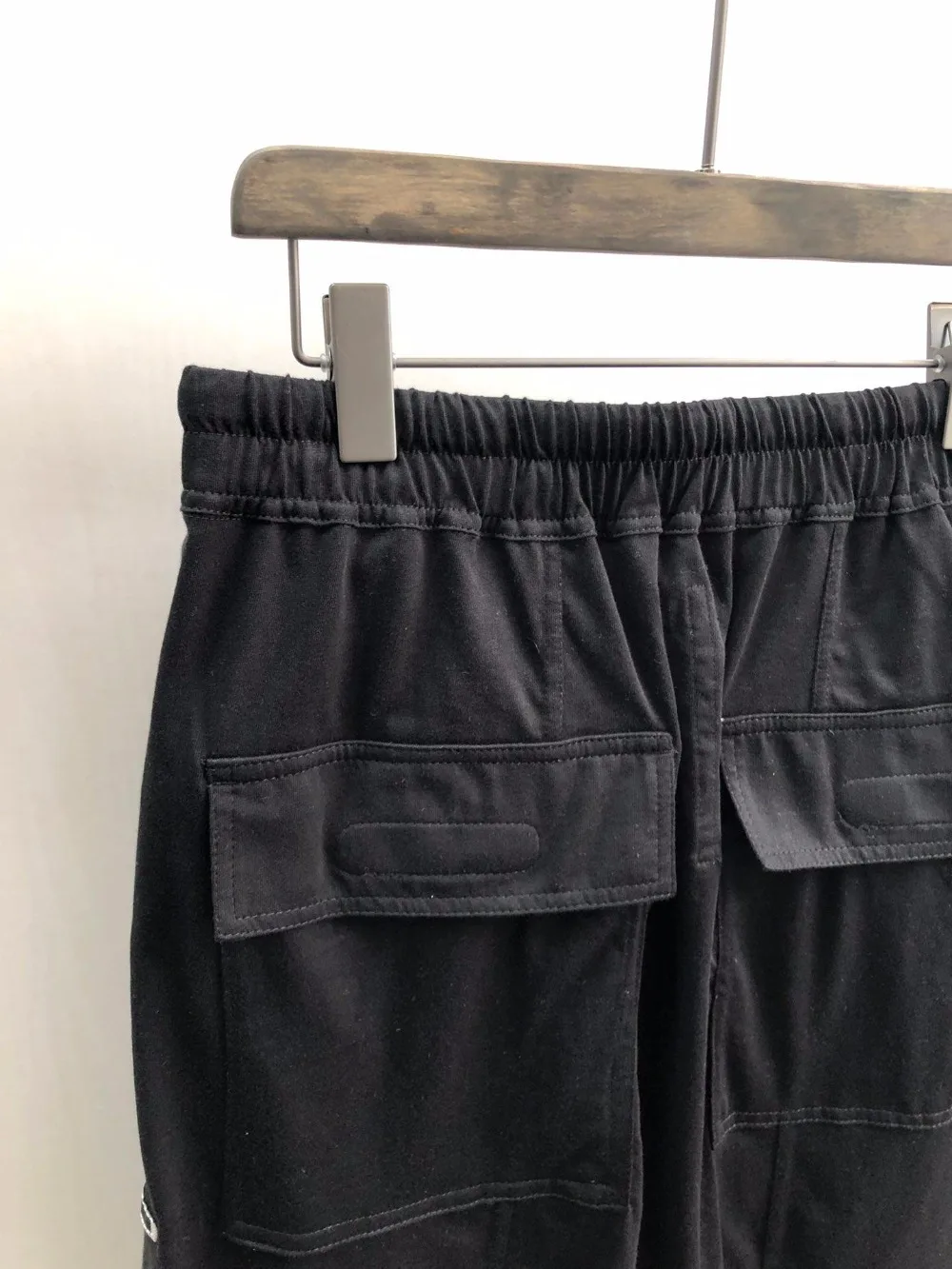 Мужские и женские повседневные Короткие хлопковые шаровары черные спортивные