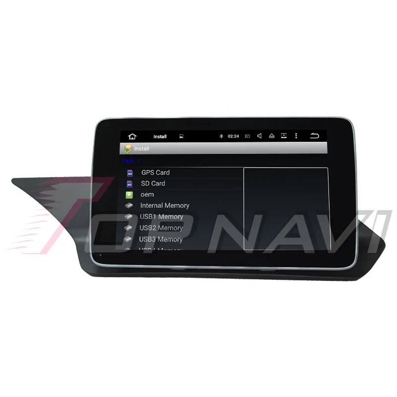 Topnavi 9 ''Восьмиядерный Android 0 автомобильный мультимедийный плеер для Benz E W212 (2013