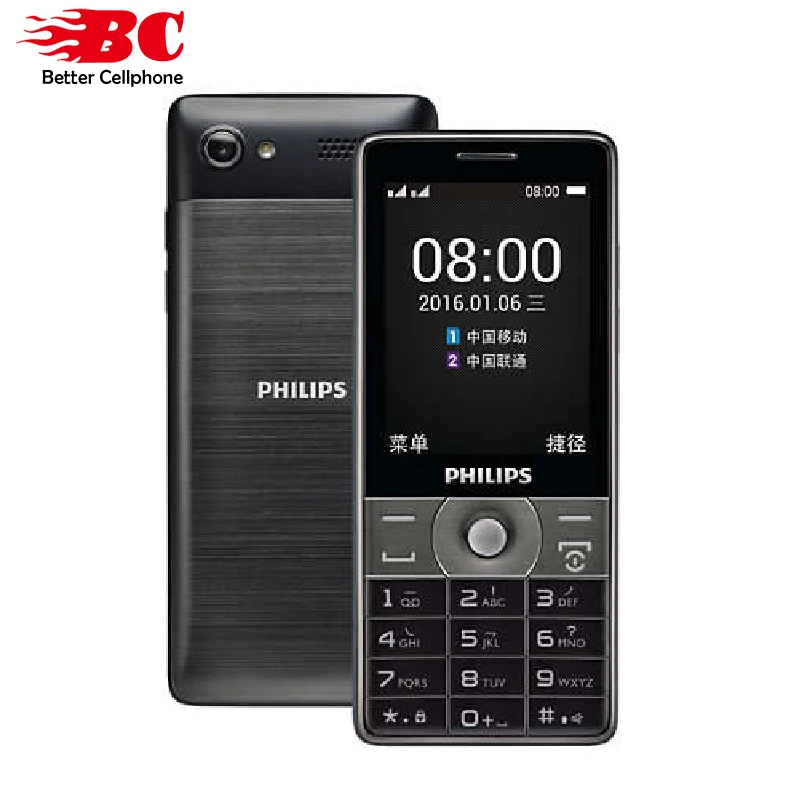Оригинальный телефон Philips E570 с клавиатурой MTK 2 8 дюйма 3160 мА/ч батарея fm-радио