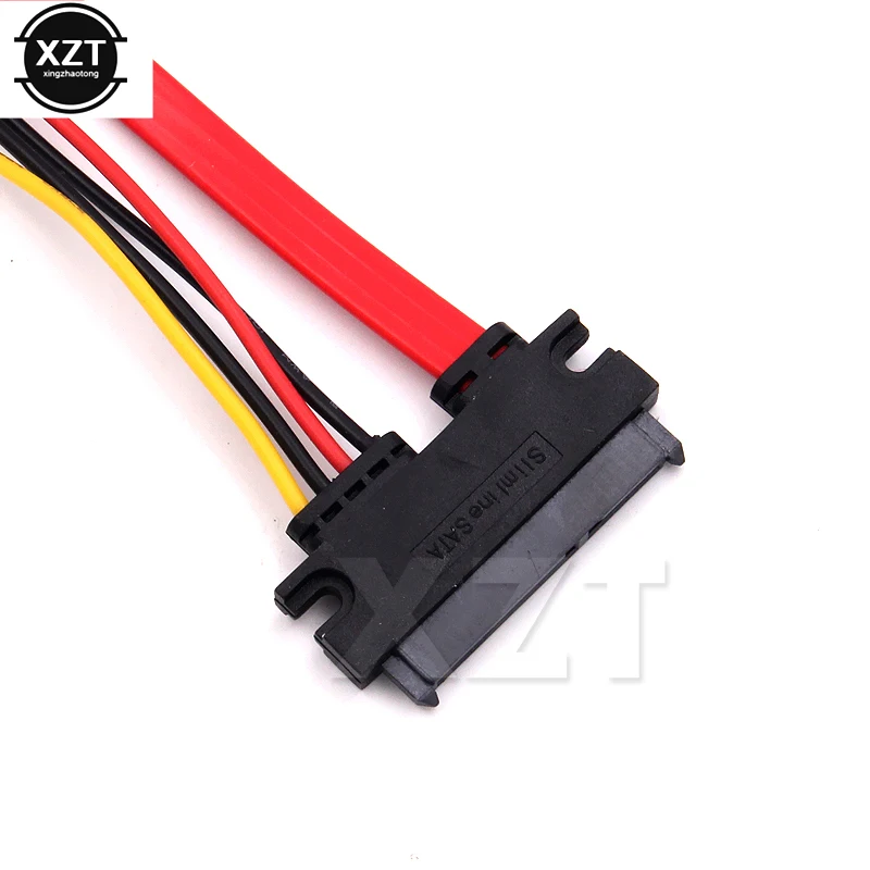 1 шт. 22 контактный кабель SATA штекер гнездо 7 15 последовательный удлинитель данных