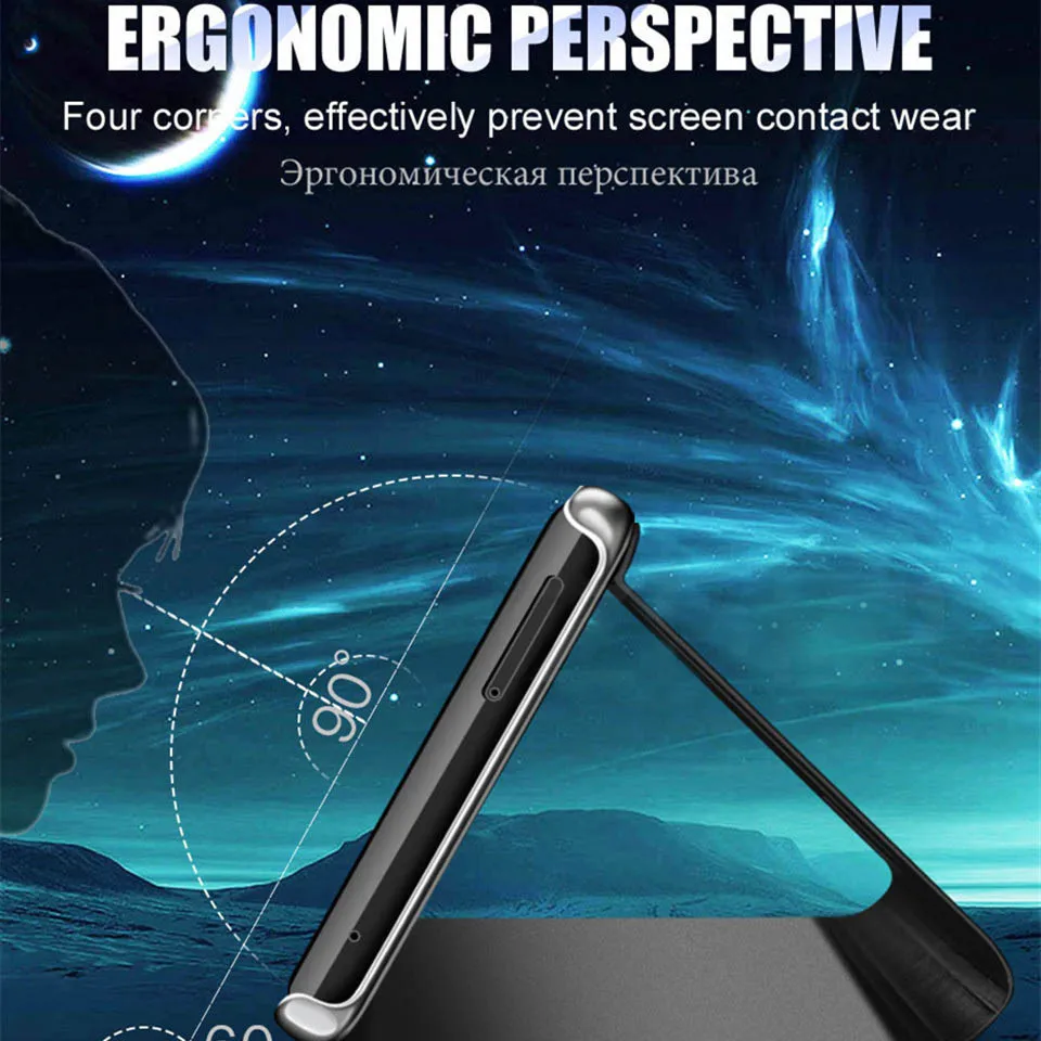 Умный зеркальный флип-чехол ROMICHW для Redmi k20 Pro Note7 7A Xiaomi mi9 mi9T чехол Mix3 Max3 go mi8 Lite |