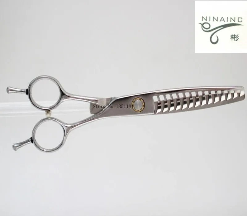 Японские филировочные ножницы Hitachi 440C 6 5 дюйма с 14 зубцами|hair fish|hair dressing shearshair removal