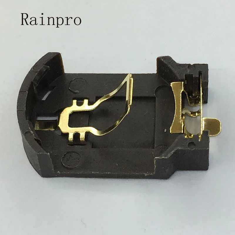 Позолоченный держатель батарейного отсека Rainpro 10 шт./лот BS-8 CR2032 CR2025 2032 |